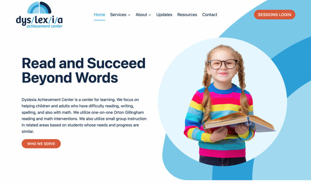 New Website! - Dyslexia Achievement Center